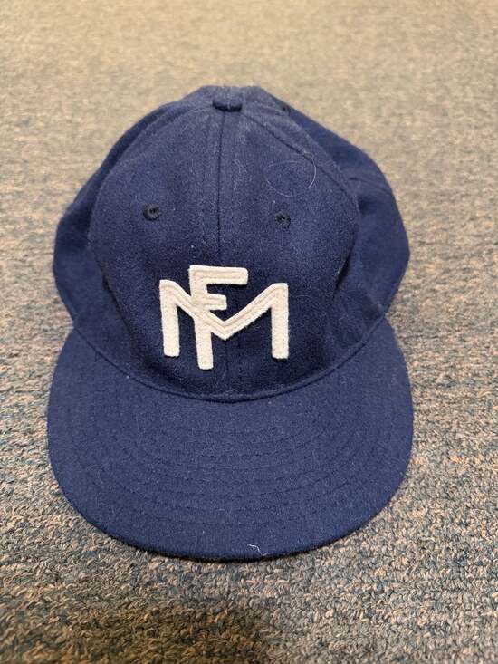 Ebbets Field Flannels Brooklyn Eagles 1935 Authentic Wool Ballcap - Navy